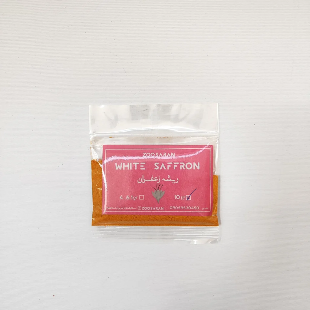 پودر ریشه زعفران 10 گرمی